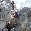 Piz d'Alp Val - Abstieg auf dem Ostgrat