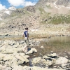 Piz d'Agnel - idyllischer Bergsee auf 2700m